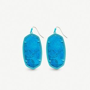 Kendra Scott Danielle earrings in Aqua
